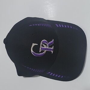 COLORADO ROCKIES HAT CAP ADJUSTABLE ONE SIZE FITS MOST STRAP BACK MLB Youth